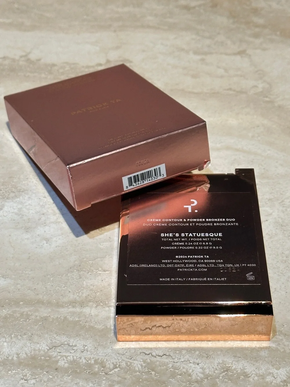 Patrick Ta Major Sculpt Contour & Powder Bronzer Duo - She's Statuesque